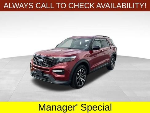 Used 2022 Ford Explorer ST-Line w/ Class IV Trailer Tow Package AWD/4WD image 3