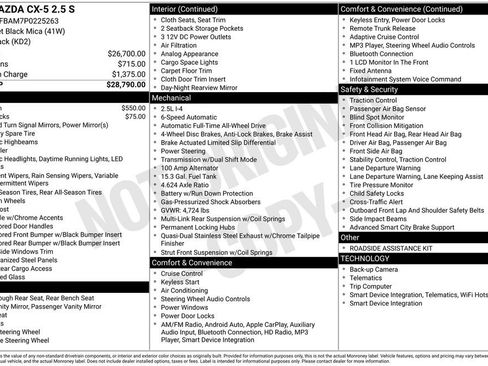Used 2023 MAZDA CX-5 AWD 2.5 S image 10