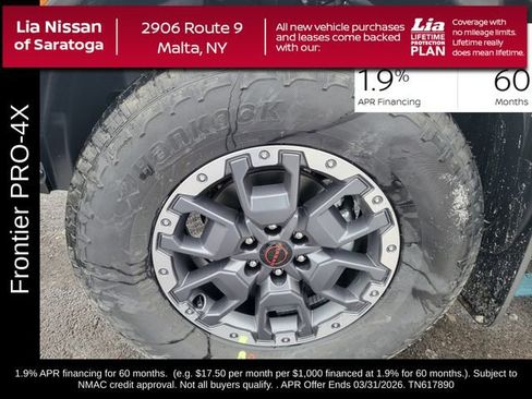New 2026 Nissan Frontier PRO-4X w/ Pro-4x Convenience Package image 11