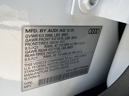Certified 2026 Audi Q7 3.0T Premium Plus AWD/4WD image 37