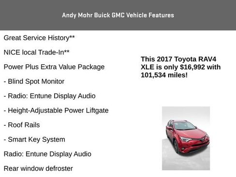 Used 2017 Toyota RAV4 XLE image 4