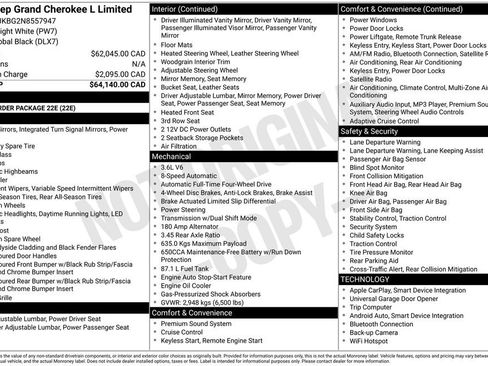 Used 2022 Jeep Grand Cherokee L Limited image 34