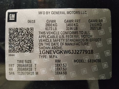 Used 2018 Chevrolet Traverse LT image 33