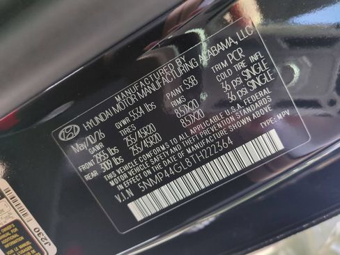 New 2026 Hyundai Santa Fe Limited FWD image 42