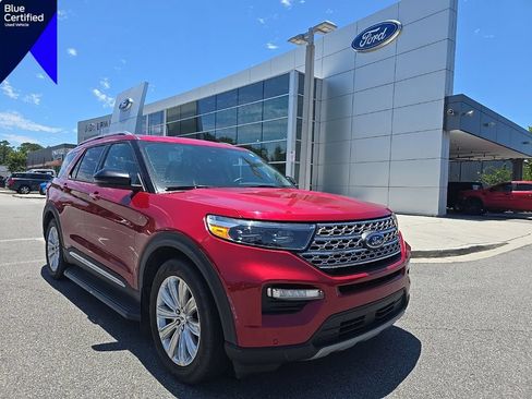 Used 2023 Ford Explorer Limited w/ Limited Technology Package RWD image 1