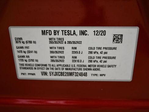 Used 2021 Tesla Model X Long Range AWD/4WD image 41
