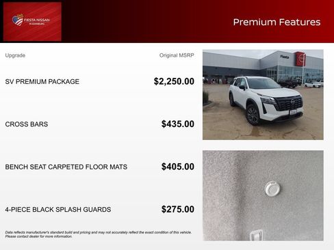 New 2026 Nissan Pathfinder SV w/ SV Premium Package FWD image 3