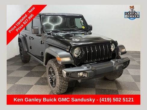 Used 2021 Jeep Wrangler Unlimited Sport AWD/4WD image 1