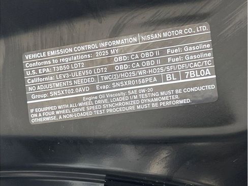Used 2025 Nissan Murano Platinum AWD/4WD image 25