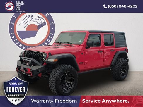 Used 2024 Jeep Wrangler Unlimited Sport AWD/4WD image 2