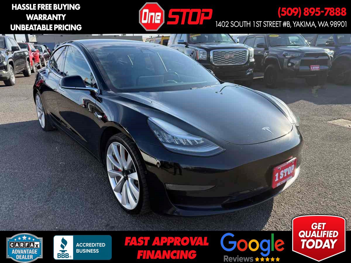 Used 2018 Tesla Model 3 Long Range AWD/4WD image 1