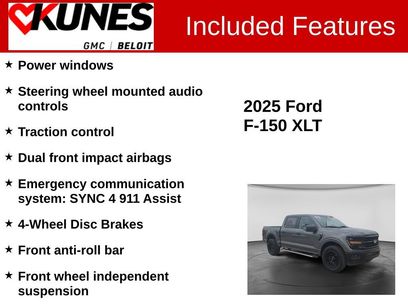 Used 2025 Ford F150 XLT w/ Equipment Group 301A Standard