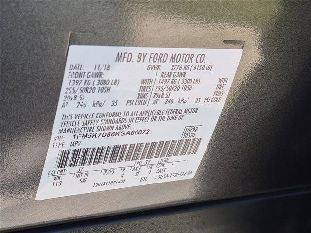 Used 2019 Ford Explorer XLT w/ Equipment Group 202A FWD image 21