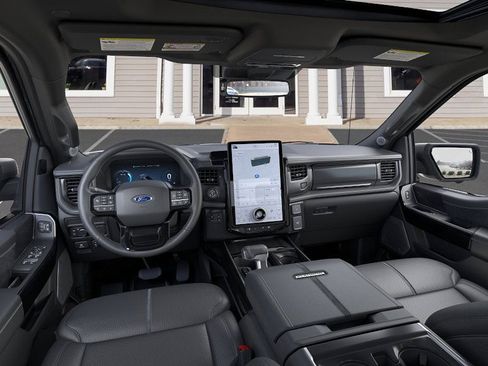 New 2025 Ford F150 Lightning Platinum w/ Dark Elements Package image 9