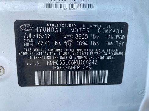 Used 2019 Hyundai Ioniq Blue image 28