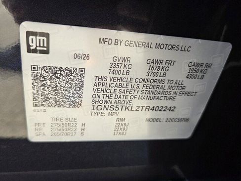 New 2026 Chevrolet Tahoe High Country w/ Sun And Tow Package RWD image 17