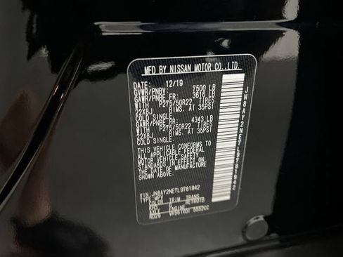 Used 2020 Nissan Armada Platinum w/ Platinum Reserve Package AWD/4WD image 35