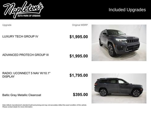 Used 2021 Jeep Grand Cherokee L Overland w/ Advanced Protech Group III image 27