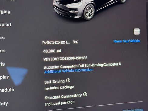 Used 2023 Tesla Model X AWD/4WD image 8