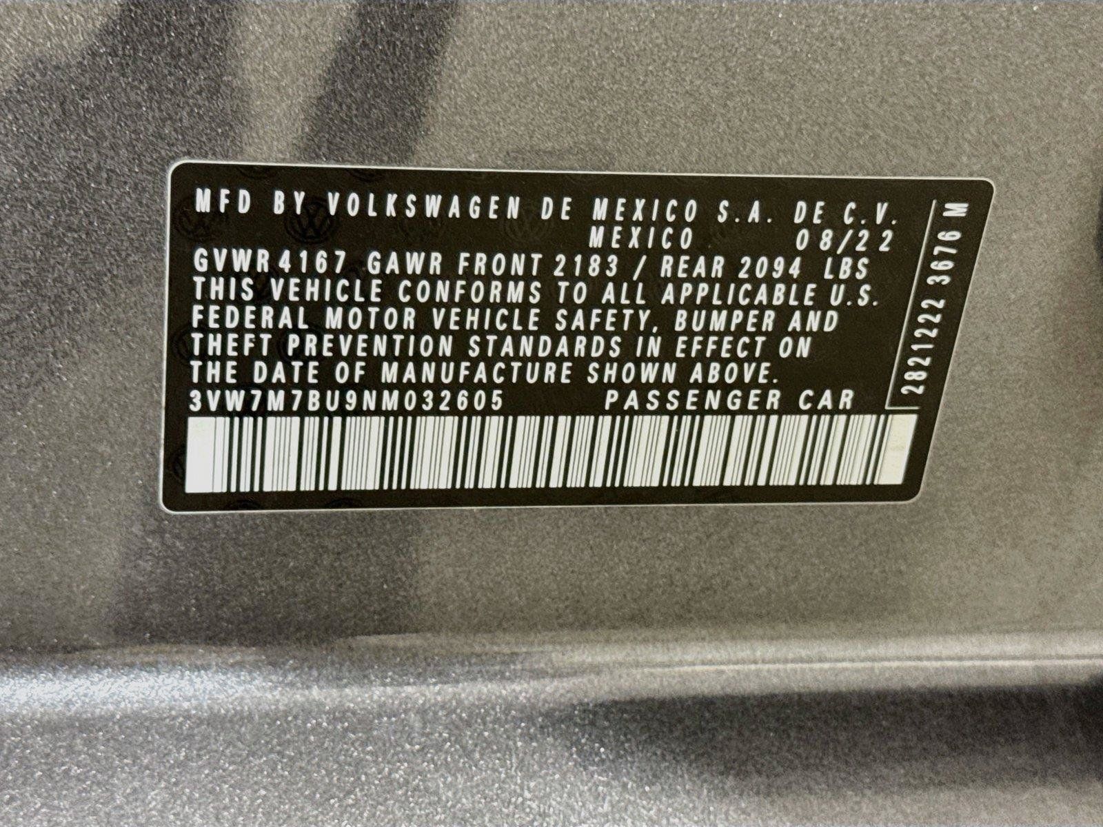 Used 2022 Volkswagen Jetta SE FWD image 29