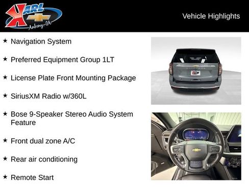 Used 2022 Chevrolet Suburban LT AWD/4WD image 2