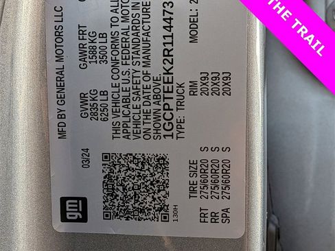 Certified 2024 Chevrolet Colorado Trail Boss w/ Advanced Trailering Package image 27