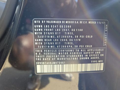 Used 2018 Volkswagen Tiguan SE image 34