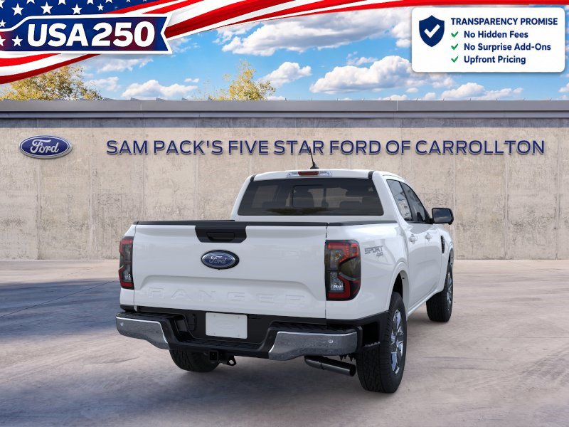 New 2026 Ford Ranger Lariat w/ Chrome Accent Package AWD/4WD image 8
