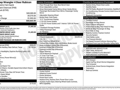 New 2026 Jeep Wrangler Rubicon w/ Safety Group image 5