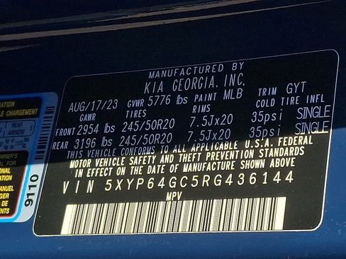 Certified 2024 Kia Telluride S w/ S Sunroof Package image 26