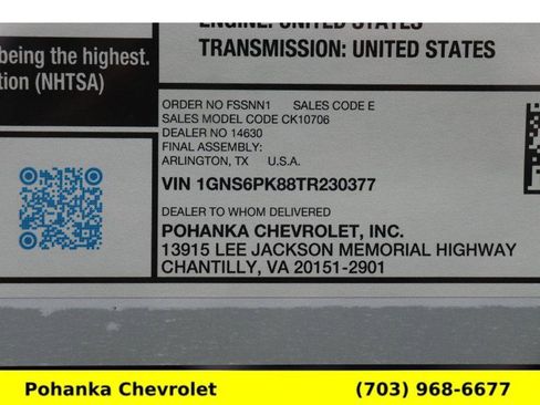 New 2026 Chevrolet Tahoe Z71 image 34