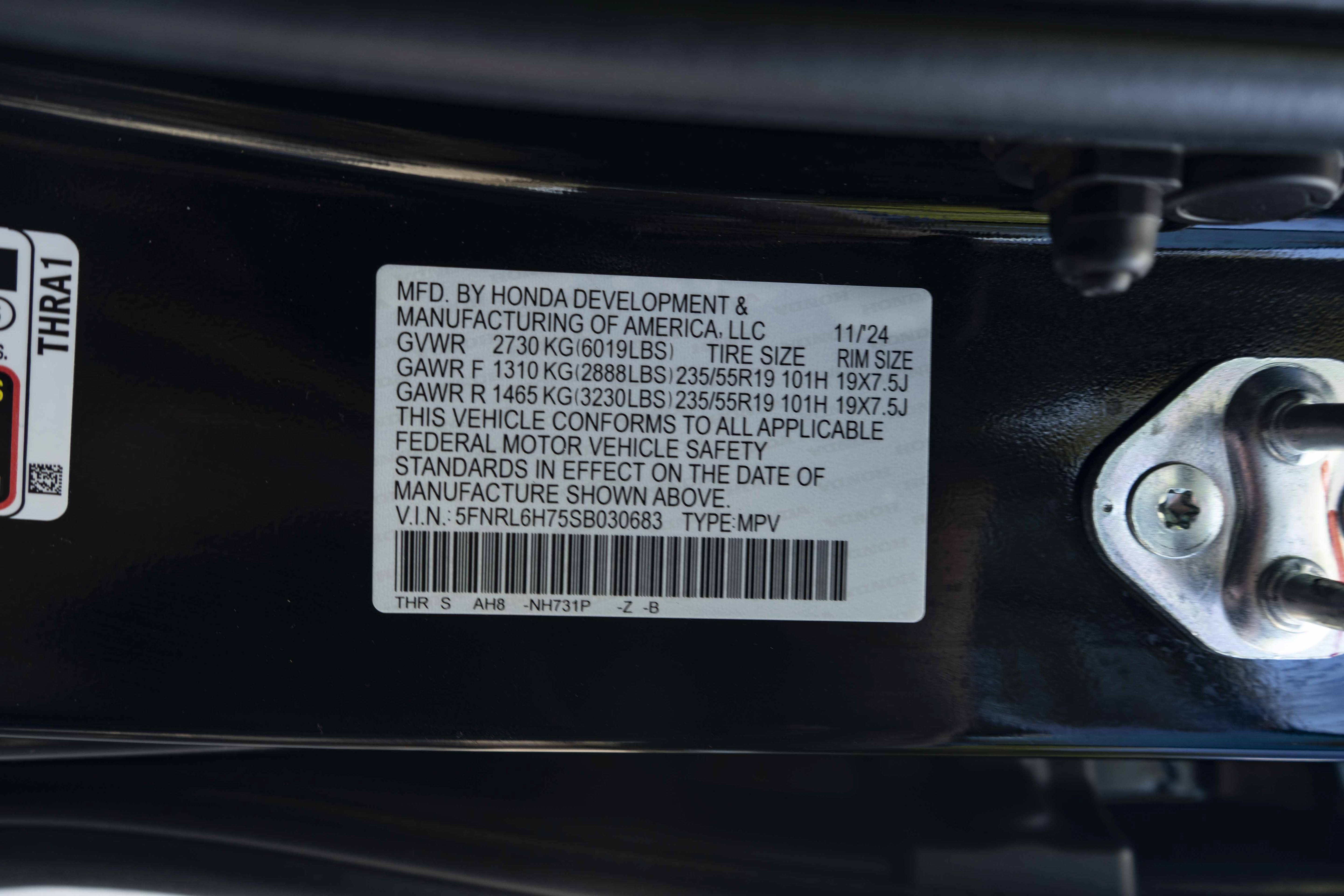 Used 2025 Honda Odyssey Sport-L image 48