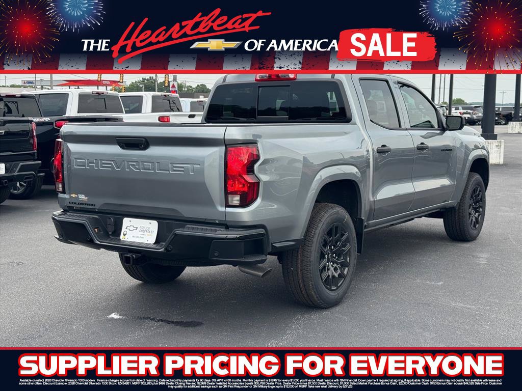 New 2026 Chevrolet Colorado W/T w/ WT Custom Package RWD image 3