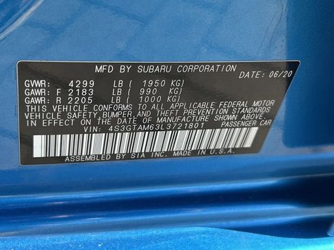 Used 2020 Subaru Impreza 2.0i Sport image 34