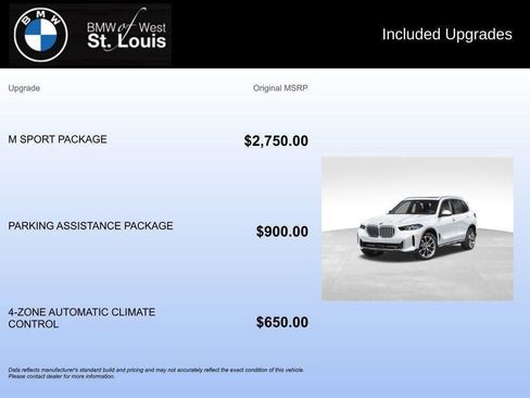 New 2026 BMW X5 xDrive40i w/ M Sport Package image 30