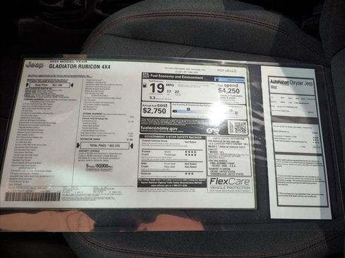 New 2025 Jeep Gladiator Rubicon w/ Convenience Group image 16