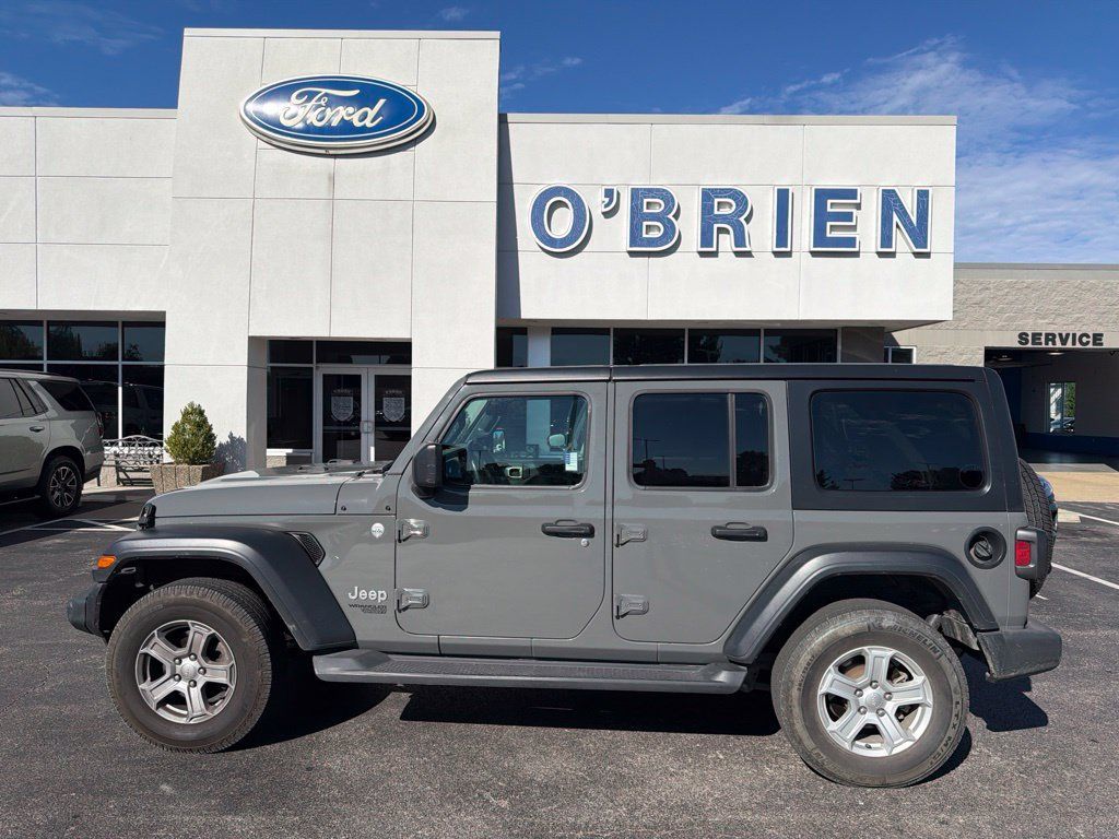 Used 2020 Jeep Wrangler Unlimited Sport S AWD/4WD image 1
