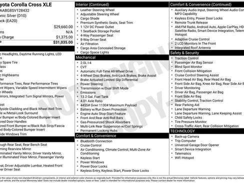 Used 2025 Toyota Corolla Cross XLE image 5