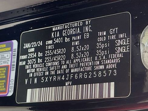 Used 2024 Kia Sorento EX w/ Panoramic Sunroof Package FWD image 35