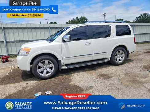 Used 2011 Nissan Armada SL w/ DVD FES Pkg RWD image 1