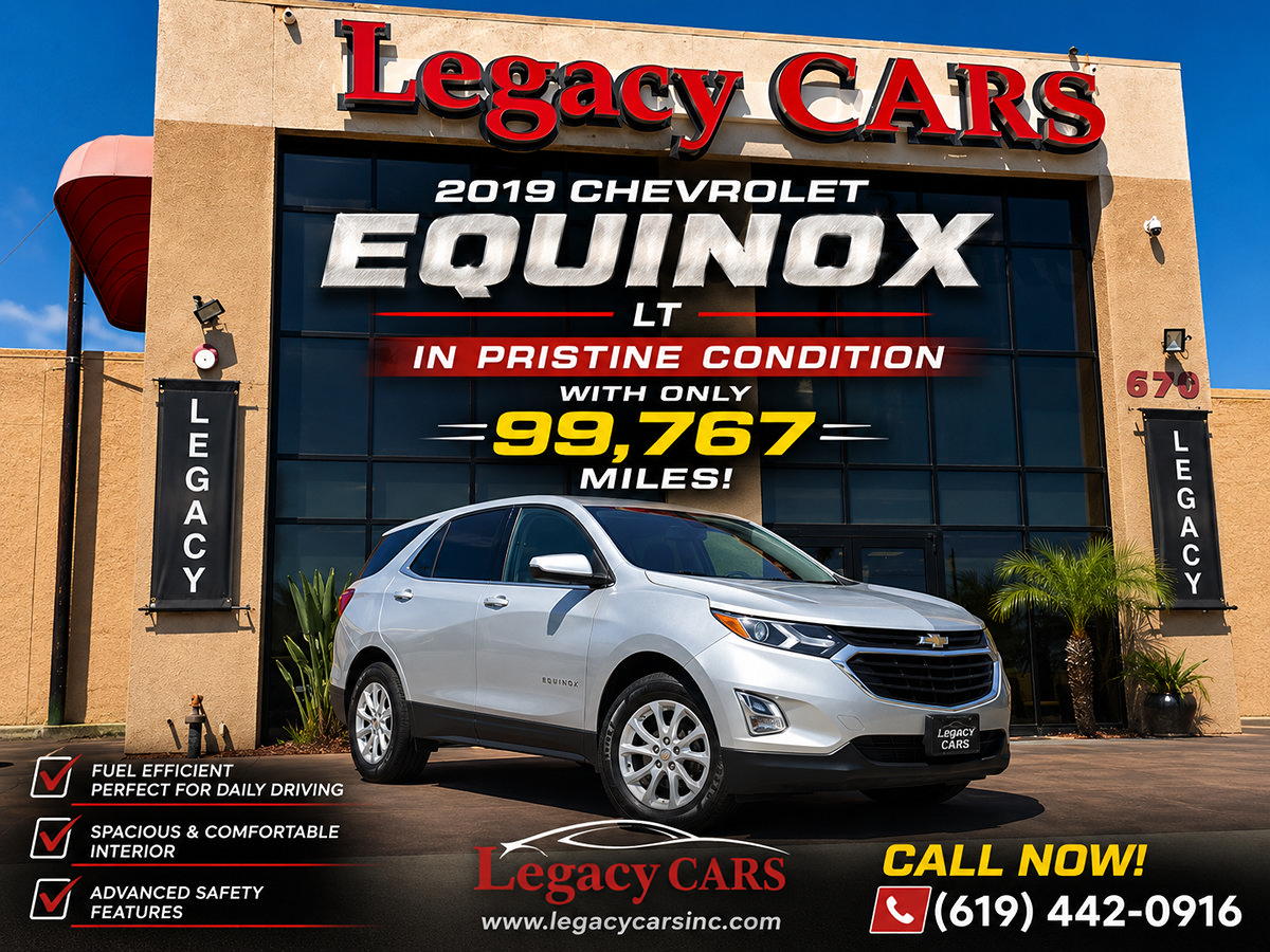 Used 2019 Chevrolet Equinox LT AWD/4WD image 2