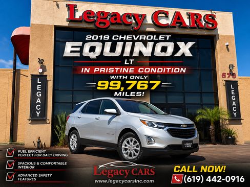 Used 2019 Chevrolet Equinox LT AWD/4WD image 2