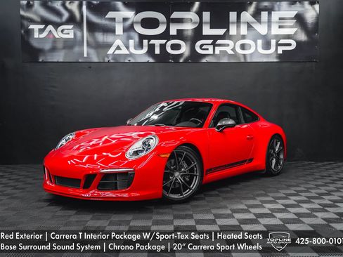 Used 2018 Porsche 911 Carrera T RWD image 1