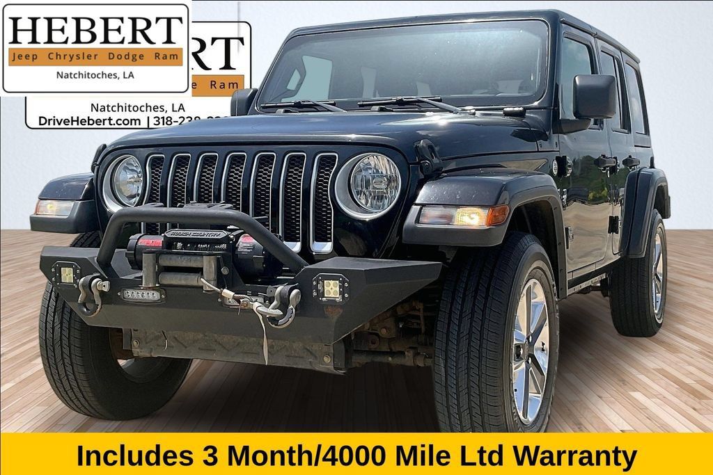 Used 2020 Jeep Wrangler Unlimited Sahara AWD/4WD image 1