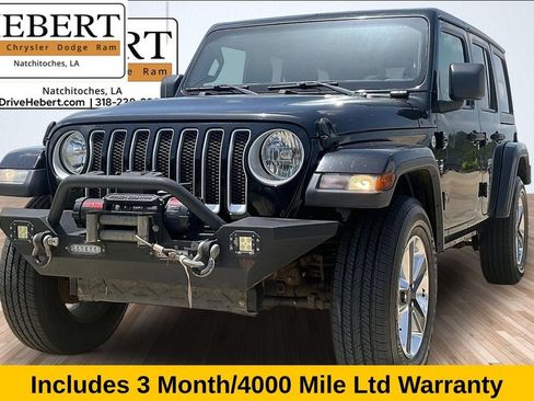 Used 2020 Jeep Wrangler Unlimited Sahara AWD/4WD image 1