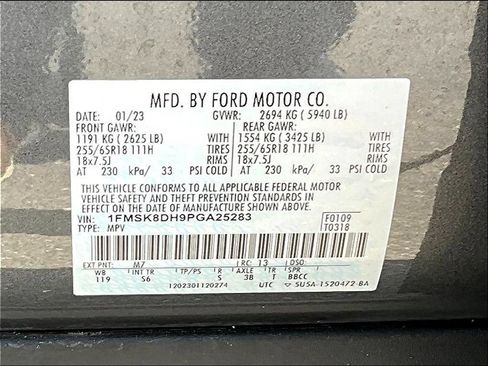 Certified 2023 Ford Explorer XLT w/ Equipment Group 202A AWD/4WD image 21