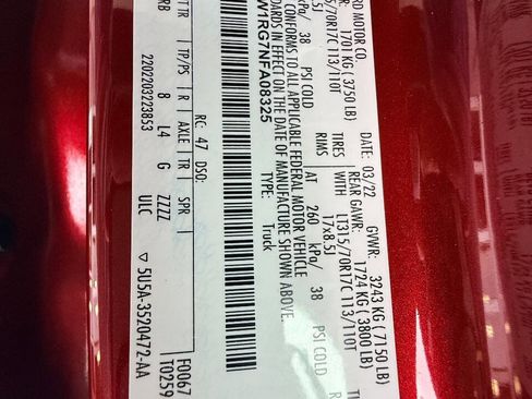 Used 2022 Ford F150 Raptor w/ Equipment Group 801A High AWD/4WD image 44