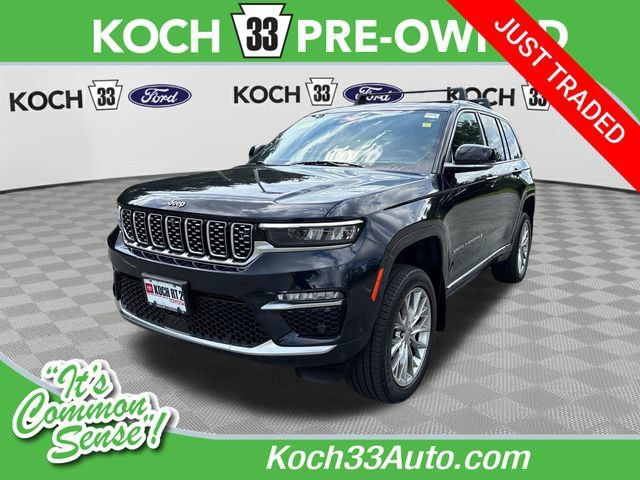 Used 2023 Jeep Grand Cherokee Summit w/ Adv Protech Group IV AWD/4WD 360° Tour