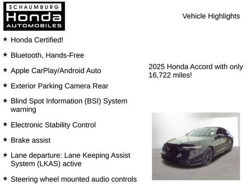 Used 2025 Honda Accord SE image 10