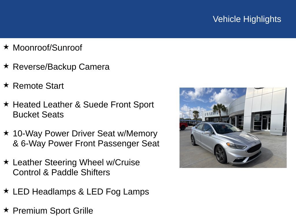 Used 2018 Ford Fusion Sport AWD/4WD image 7